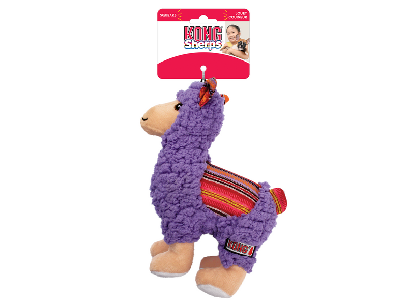 KONG Dog Toy Sherps Llama Medium 17x20cm