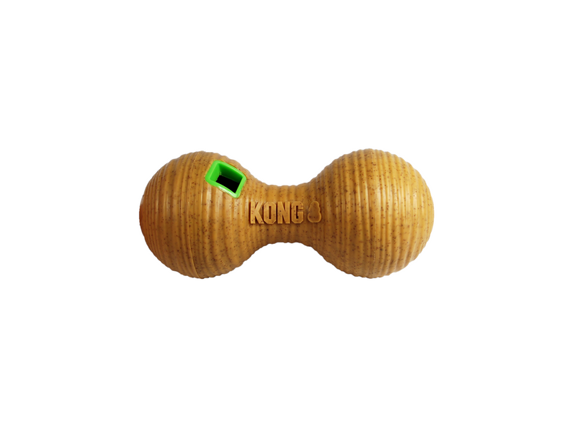 KONG Dog Toy Bamboo Feeder Dumbbell M