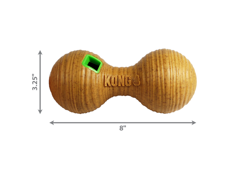 KONG Dog Toy Bamboo Feeder Dumbbell M