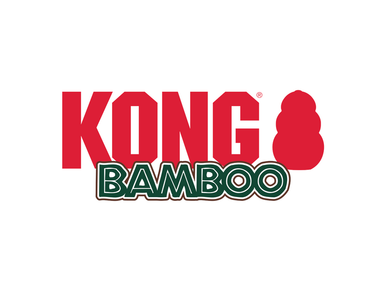 KONG Dog Toy Bamboo Feeder Dumbbell M