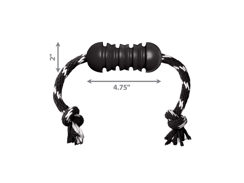 KONG Dog Toy Extreme Dental W/Rope Medium