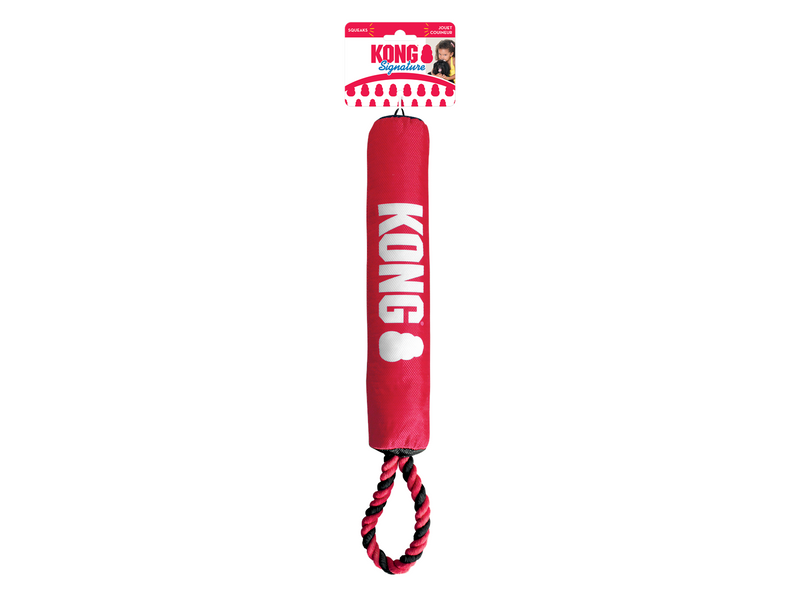 KONG Hundespielzeug Signature Stick mit Seil 30cm