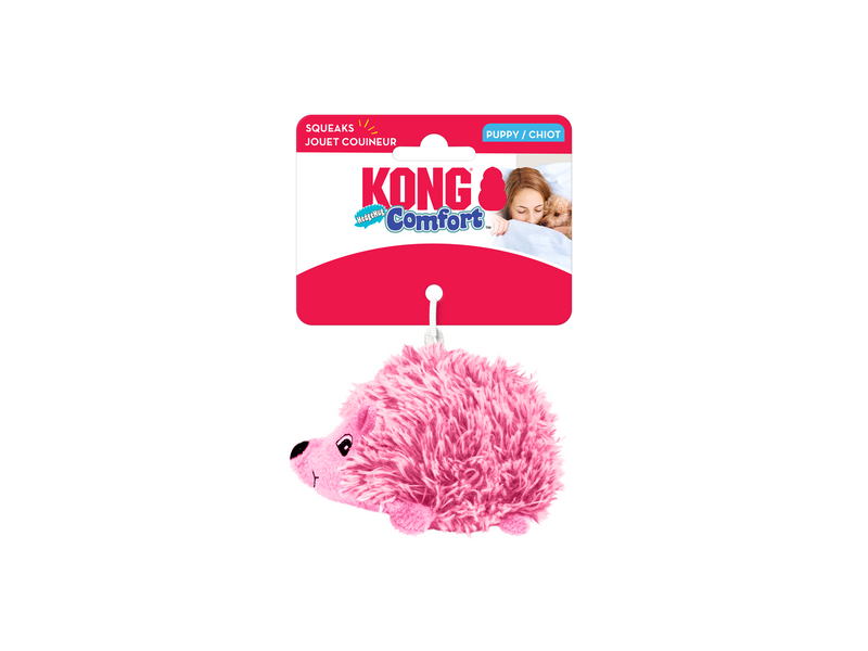KONG Dog Toy Comfort HedgeHug Puppy XSmall 11cm