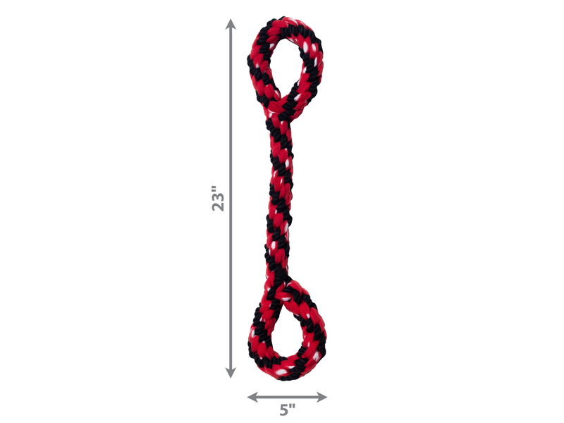 KONG Dog Toy Signature Rope Double Tug 57cm