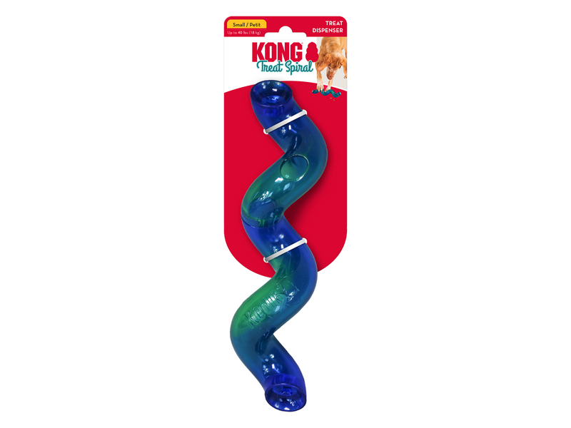 KONG Dog Toy Treat Spiral Stick Small 24cm