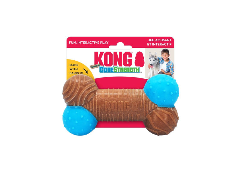 KONG Hundespielzeug CoreStrength Bamboo Bone Large 16cm