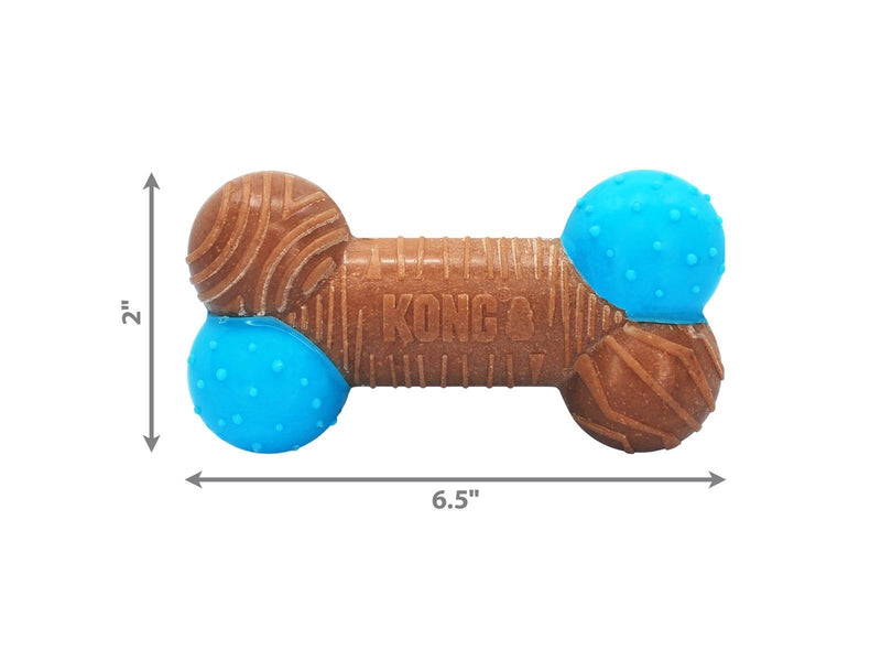 KONG Hundespielzeug CoreStrength Bamboo Bone Large 16cm