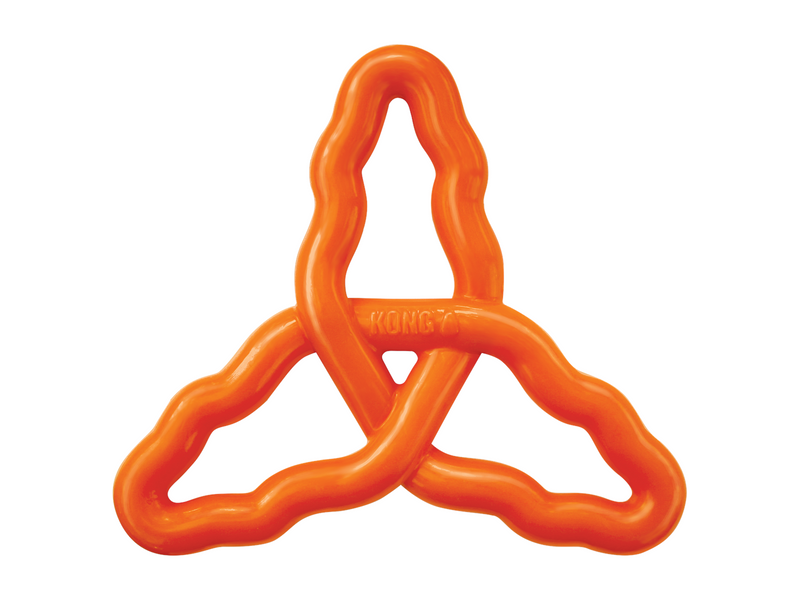 KONG Dog Toy Flyangle Assorted Colors Large