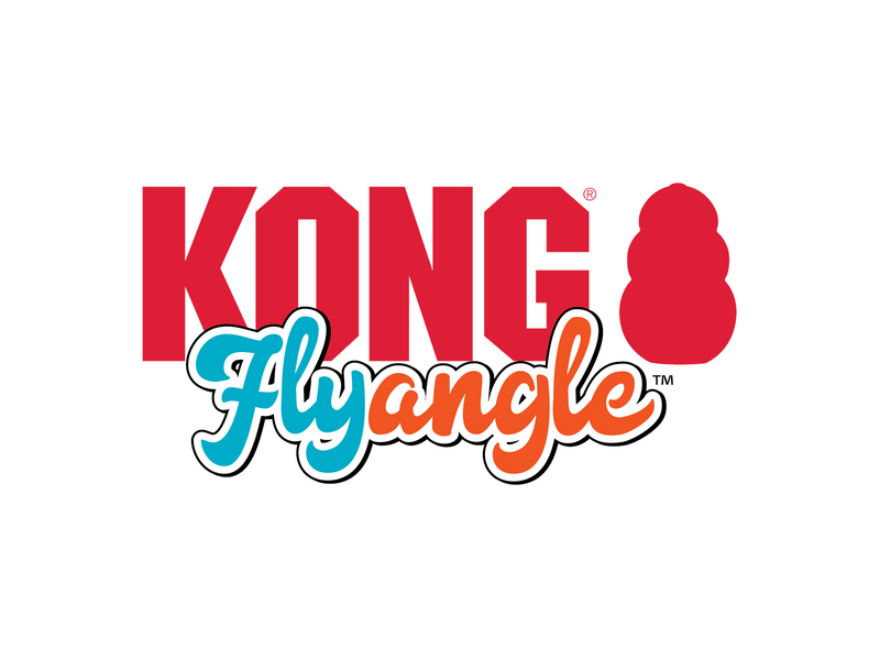 KONG Dog Toy Flyangle Assorted Colors Large