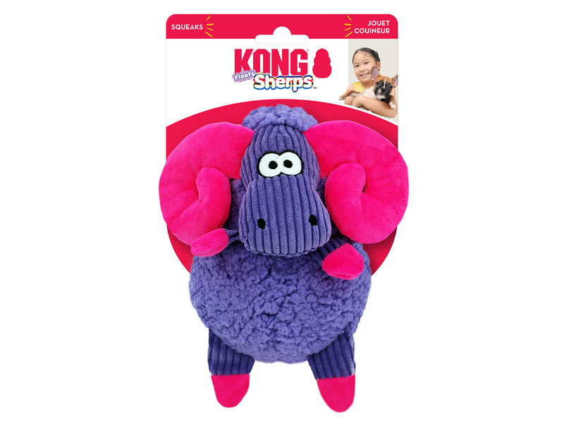 KONG Dog Toy Sherps Floofs Big Horn 22.5cm