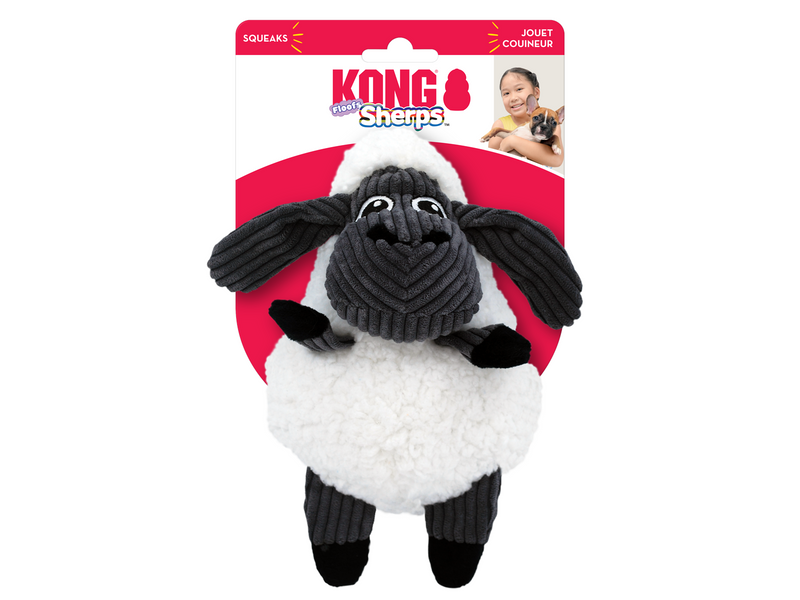 KONG Dog Toy Sherps Floofs Sheep 22.5cm