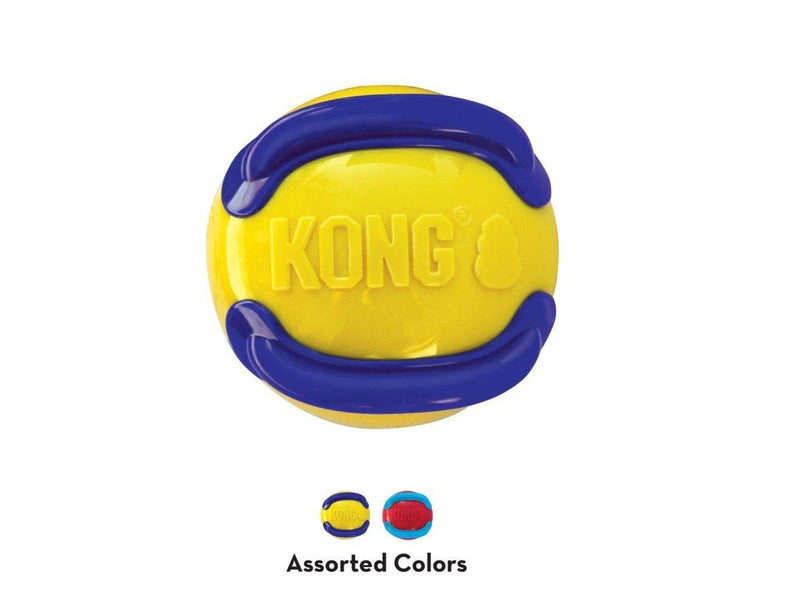 KONG Dog Toy Jaxx Brights Ball Assorted Colors Large 7.5cm