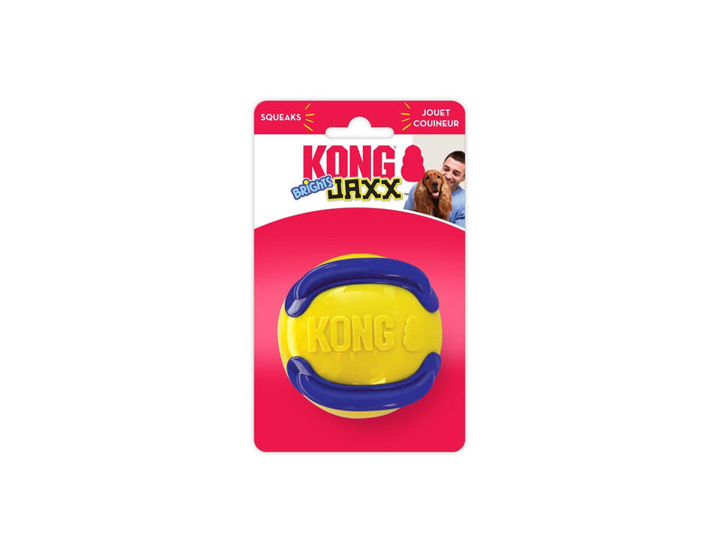 KONG Dog Toy Jaxx Brights Ball Assorted Colors Large 7.5cm