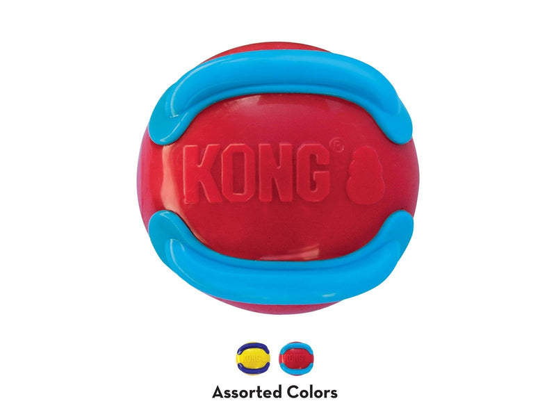 KONG Dog Toy Jaxx Brights Ball Assorted Colors Medium 6cm