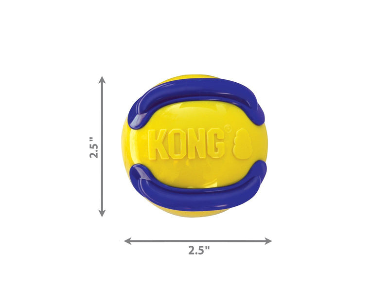 KONG Dog Toy Jaxx Brights Ball Assorted Colors Medium 6cm