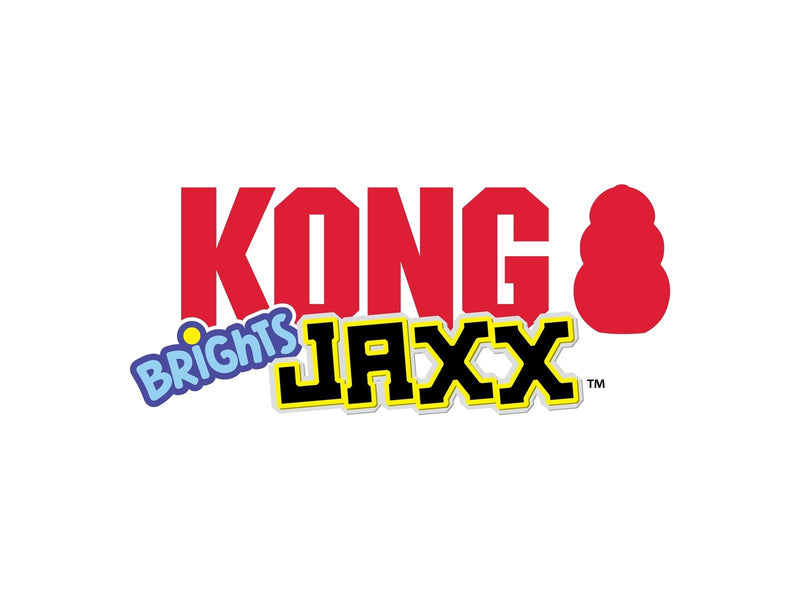 KONG Dog Toy Jaxx Brights Ball Assorted Colors Medium 6cm