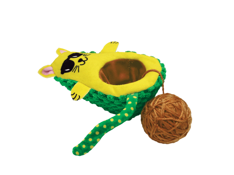 KONG Cat Toy Wrangler AvoCATo 7.5cm