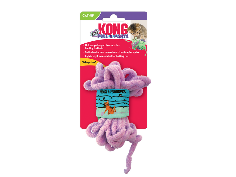 KONG Cat Toy Pull-A-Partz Yarnz