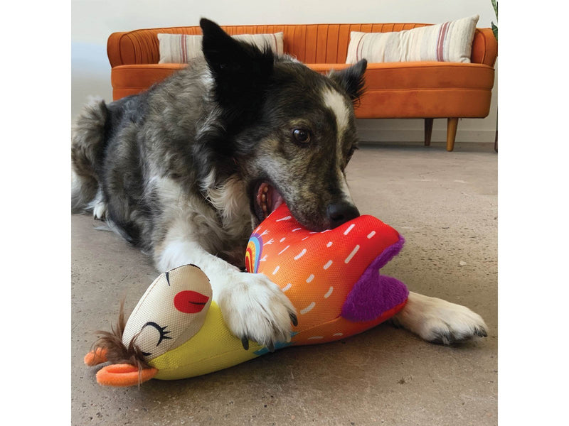 KONG Dog Toy Ballistic Vibez Llamas Medium/Large 28cm