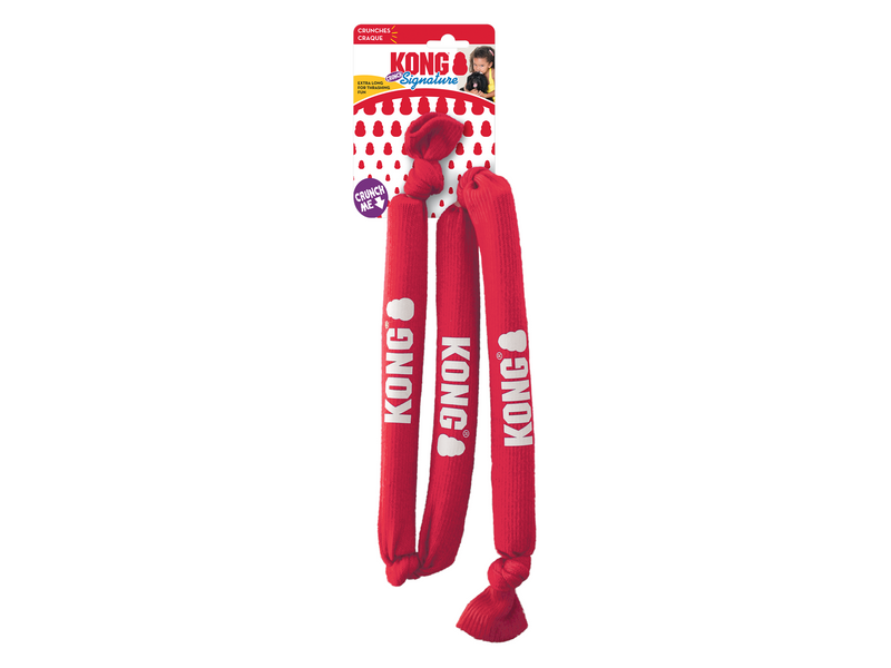 KONG Dog Toy Signature Crunch Rope Triple 91cm
