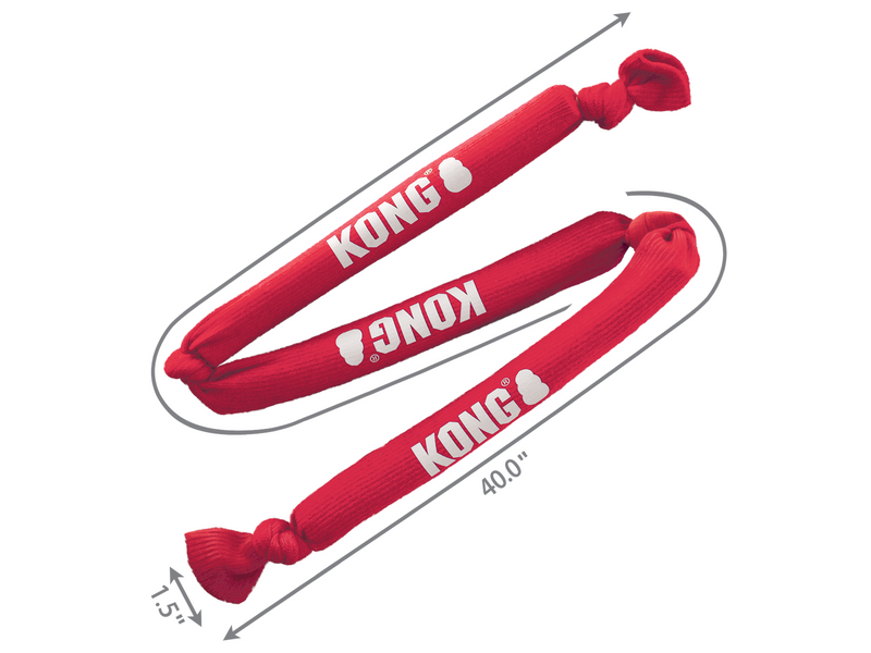 KONG Dog Toy Signature Crunch Rope Triple 91cm