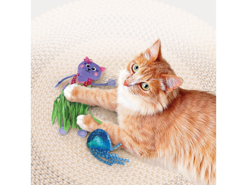 KONG Cat Toy Tropics Hula 2-pk