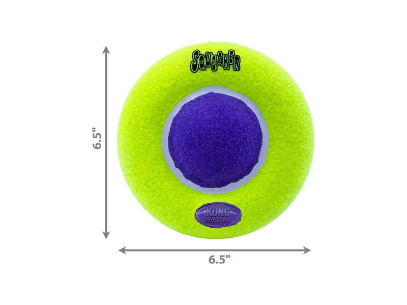 KONG AirDog Squeaker Saucer 16 x 16cm