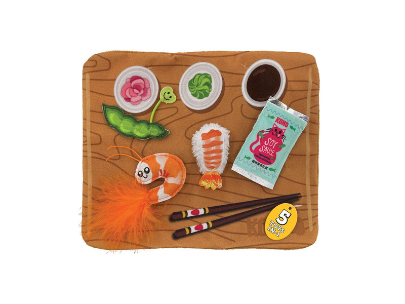 KONG Pull-A-Partz Sushi