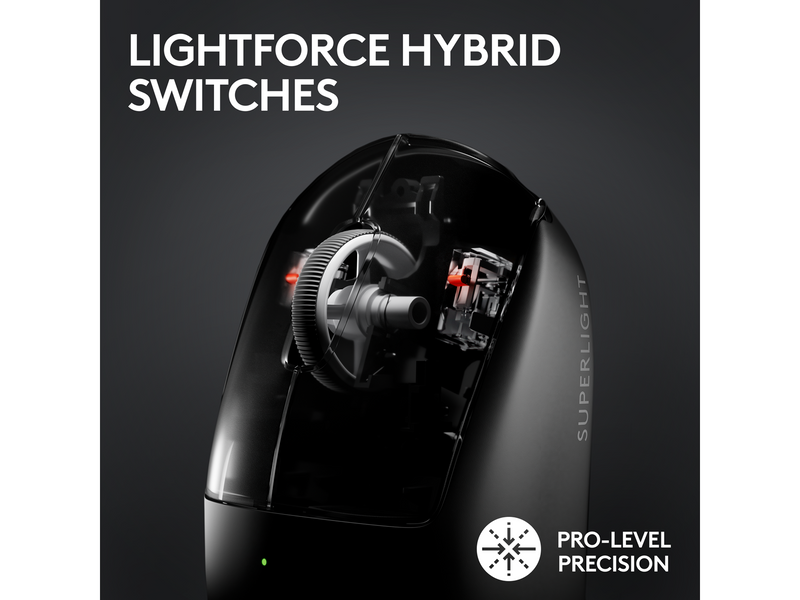 Logitech G PRO X SUPERLIGHT 2 - Gaming Maus (Schwarz)