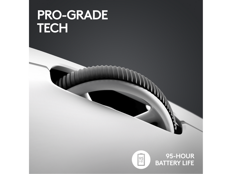 Logitech G PRO X SUPERLIGHT 2 - Gaming Maus (Weiß)
