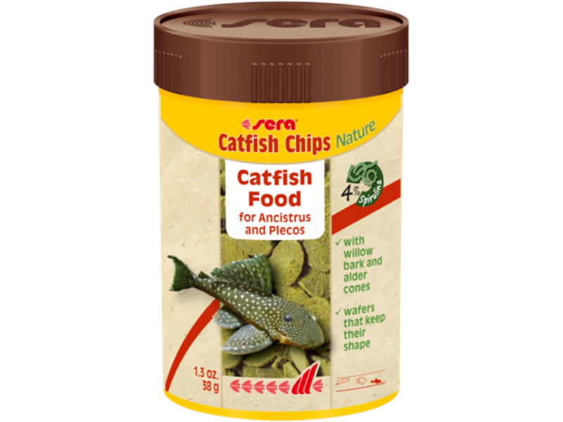 SERA Catfish Chips Nature 38g 100ml