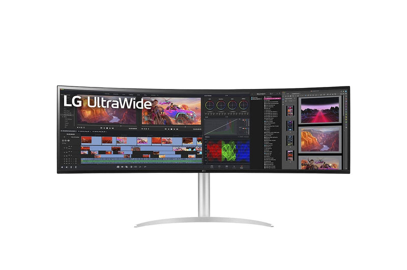 LG UltraWide 49BQ95C-W - LED-Monitor - gebogen - 124.46 cm (49') - HDR