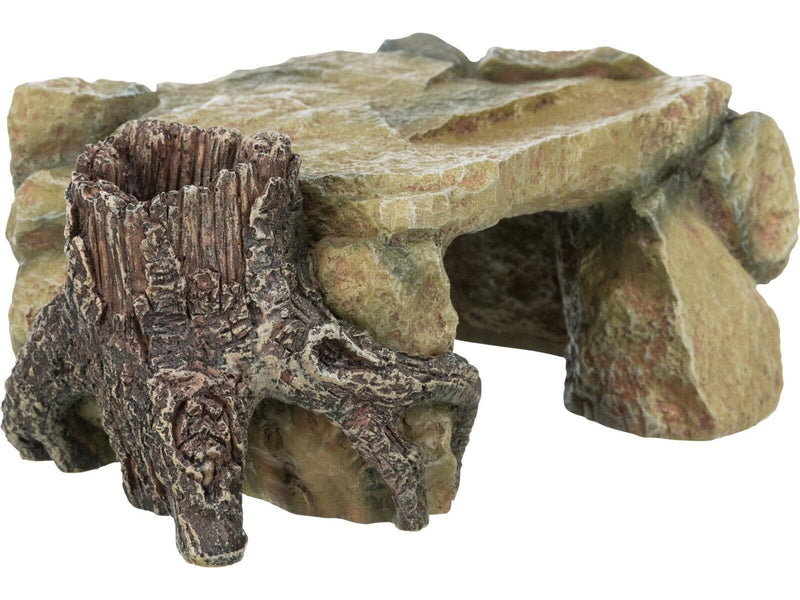 Trixie Rock Plateau with Tree Stump