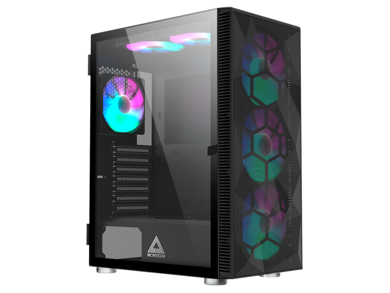 Montech X3 Mesh - Black - Gehäuse - Miditower - Schwarz