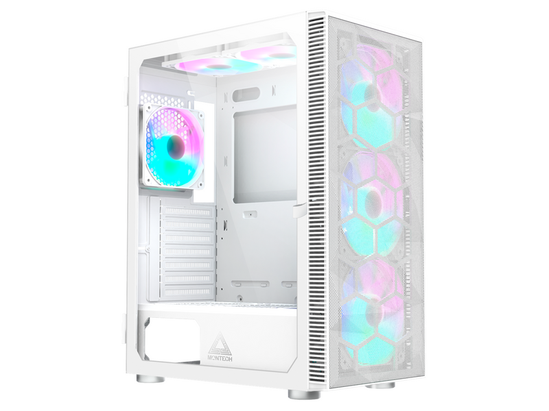 Montech X3 Mesh - White - Gehäuse - Miditower - Weiß