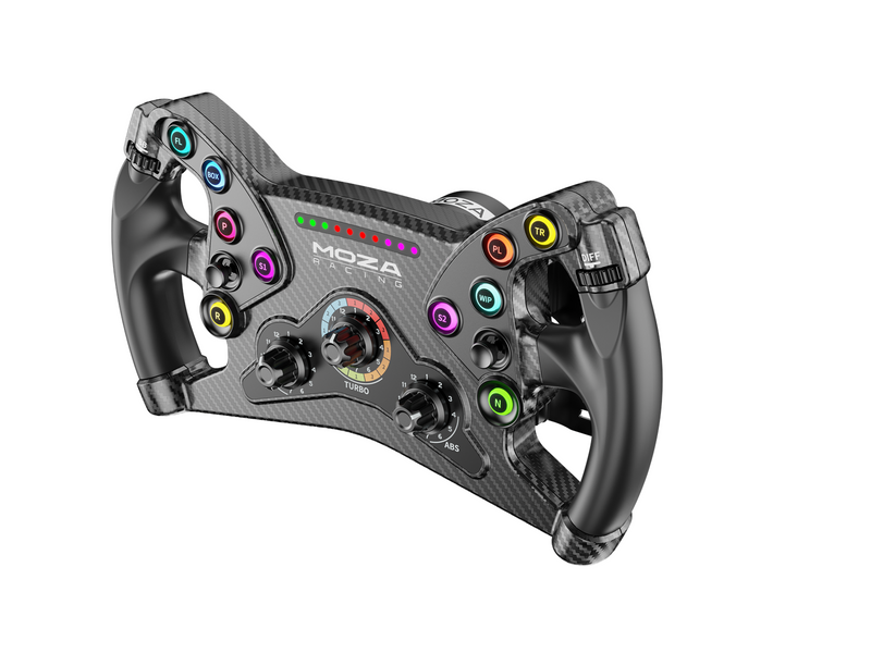 Moza Racing MOZA KS Formula Steering Wheel - 300mm butterfly style - Wireless Wheel - PC