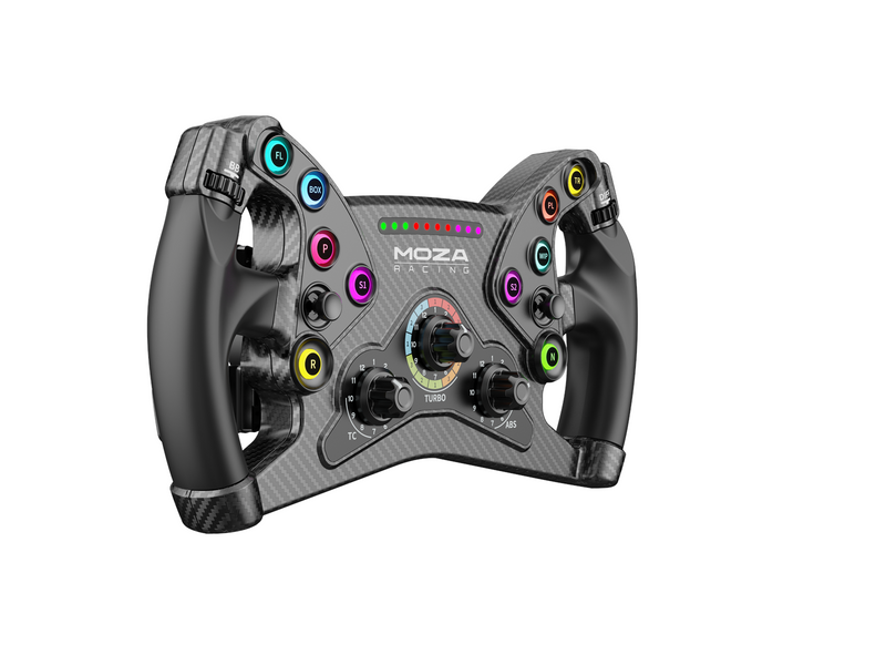 Moza Racing MOZA KS Formula Steering Wheel - 300mm butterfly style - Wireless Wheel - PC