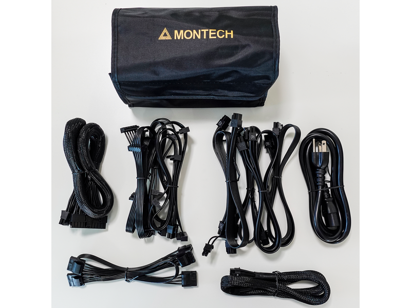 Montech Titan 850 Netzteile - 850 Watt - 135 mm - ATX - 80 Plus Gold zertifiziert