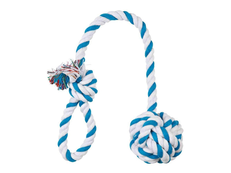Trixie Playing Rope with Woven-in Ball ø 7/50 cm