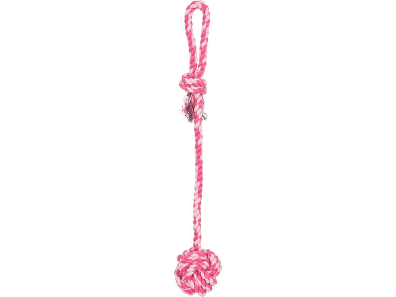 Trixie Playing Rope with Woven-in Ball ø 7/50 cm