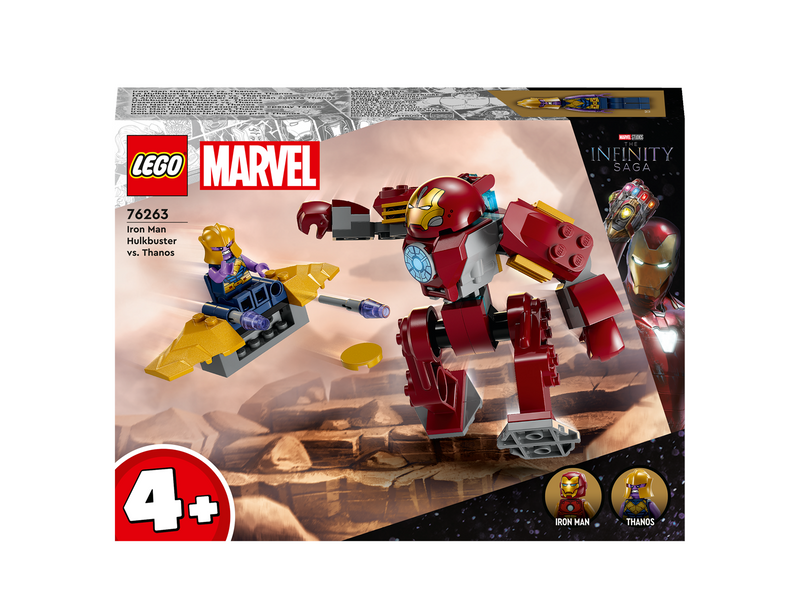 LEGO Super Heroes Marvel 76263 Iron Man Hulkbuster vs. Thanos