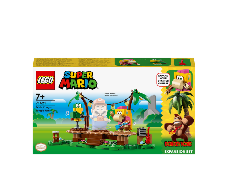 LEGO Super Mario 71421 Dixie Kongs Dschungel-Jam – Erweiterungsset