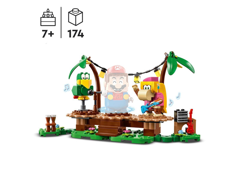 LEGO Super Mario 71421 Dixie Kongs Dschungel-Jam – Erweiterungsset
