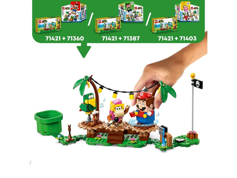 LEGO Super Mario 71421 Dixie Kongs Dschungel-Jam – Erweiterungsset