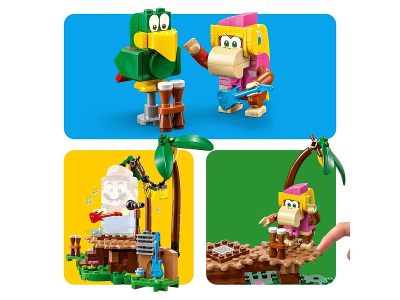 LEGO Super Mario 71421 Dixie Kongs Dschungel-Jam – Erweiterungsset