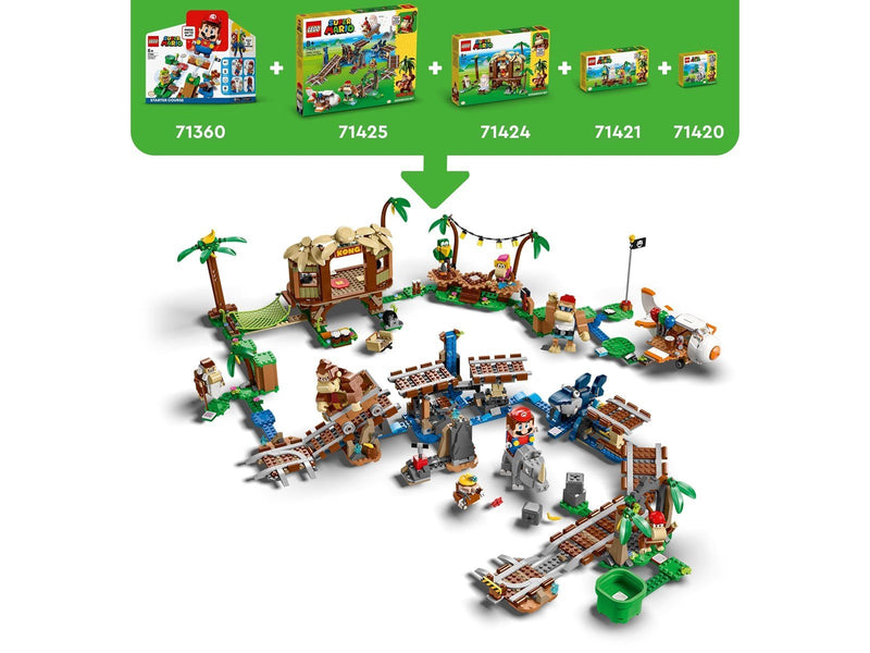 LEGO Super Mario 71421 Dixie Kongs Dschungel-Jam – Erweiterungsset