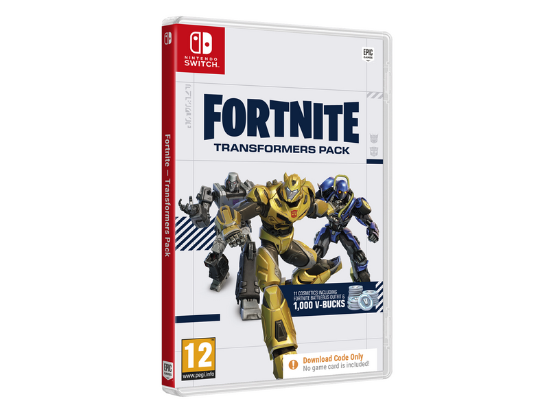 Fortnite: Transformers Pack (Code in a Box) - Nintendo Switch - Action - PEGI 12