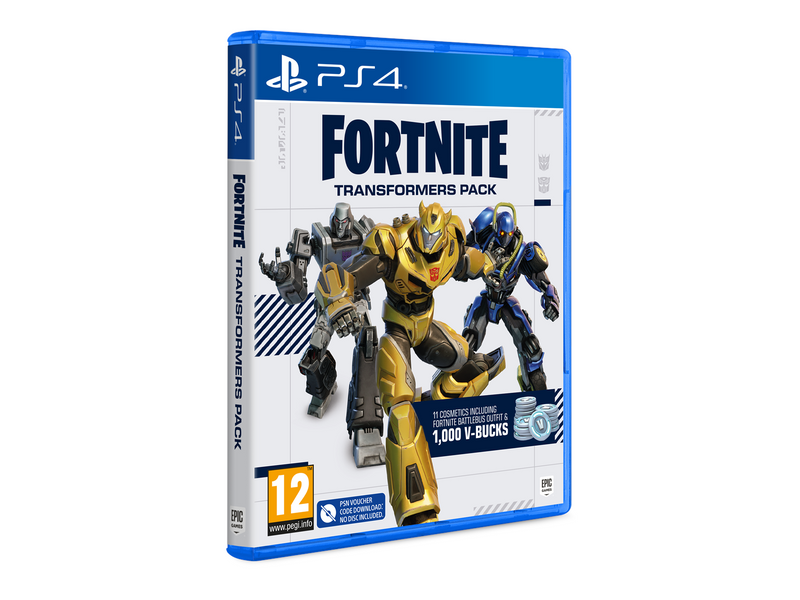 Fortnite: Transformers Pack (Code in a Box) - Sony PlayStation 4 - Action - PEGI 12