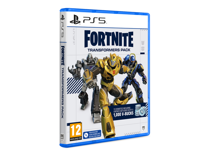Fortnite: Transformers Pack (Code in a Box) - Sony PlayStation 5 - Action - PEGI 12