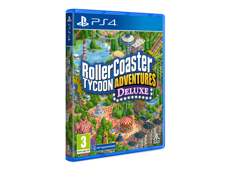 RollerCoaster Tycoon Adventures Deluxe - Sony PlayStation 4 - Simulation - PEGI 3